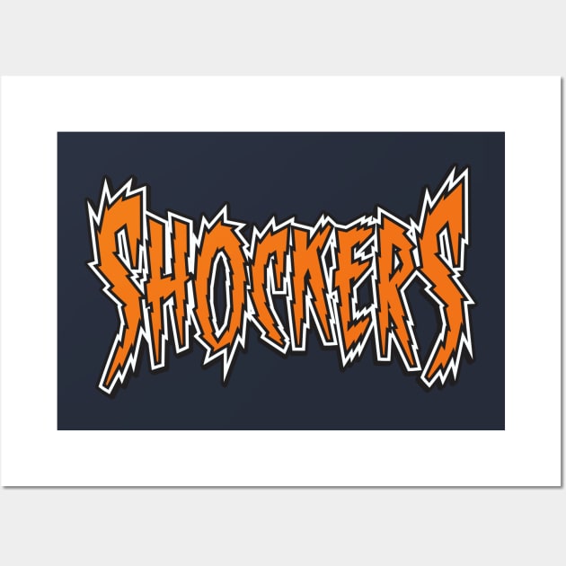 Shockers Sports Logo Wall Art by DavesTees